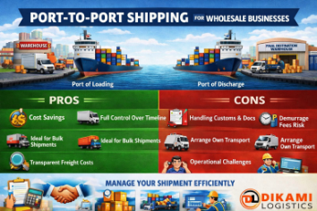 Kelebihan dan Kekurangan Pengiriman Port to Port bagi Pebisnis Grosir